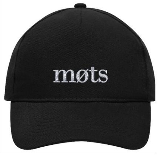 Møts - cap i sort