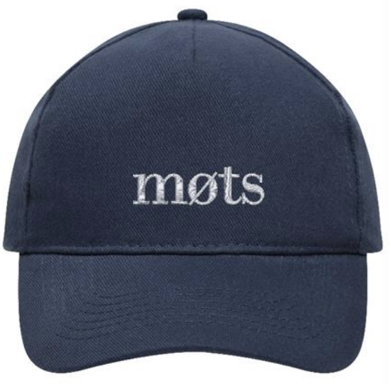 Møts - cap i navyblue