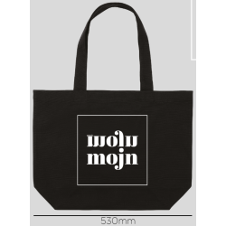 MULEPOSE SORT / HVIDT TRYK