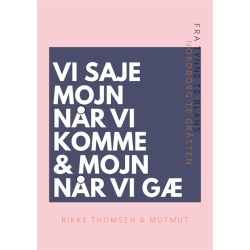 MOJN NR VI KOMME - PLAKAT i BL/LYSERD A4