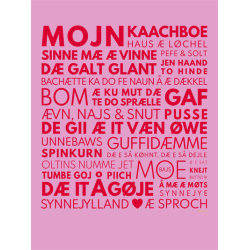 SNAK  SPROCH - PINK/RD