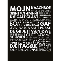 SNAK  SPROCH - SORT/HVID