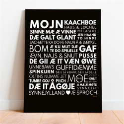 SNAK  SPROCH - SORT/HVID