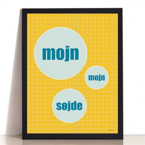 MOJN MOJN SJDE - PLAKAT